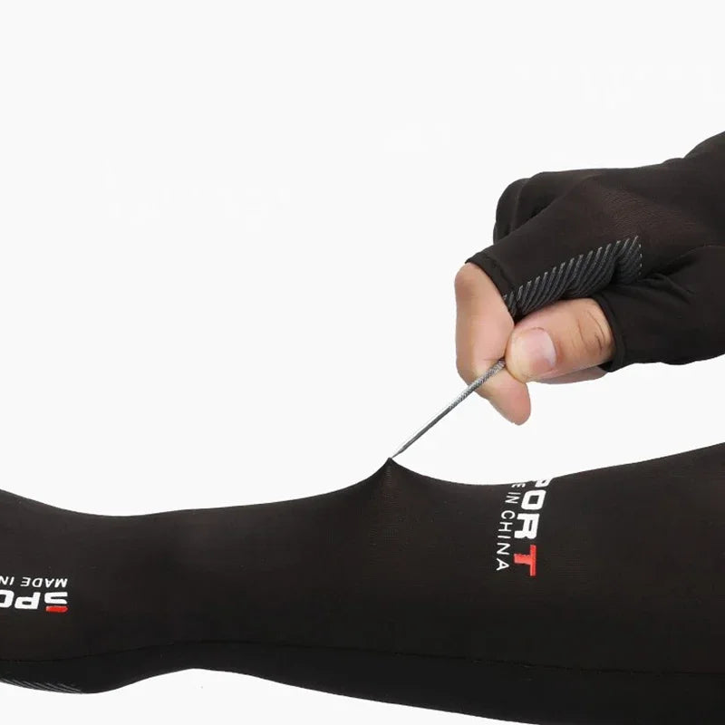 UV Cooling Arm Sleeves for Cycling, Running & Outdoor Sports