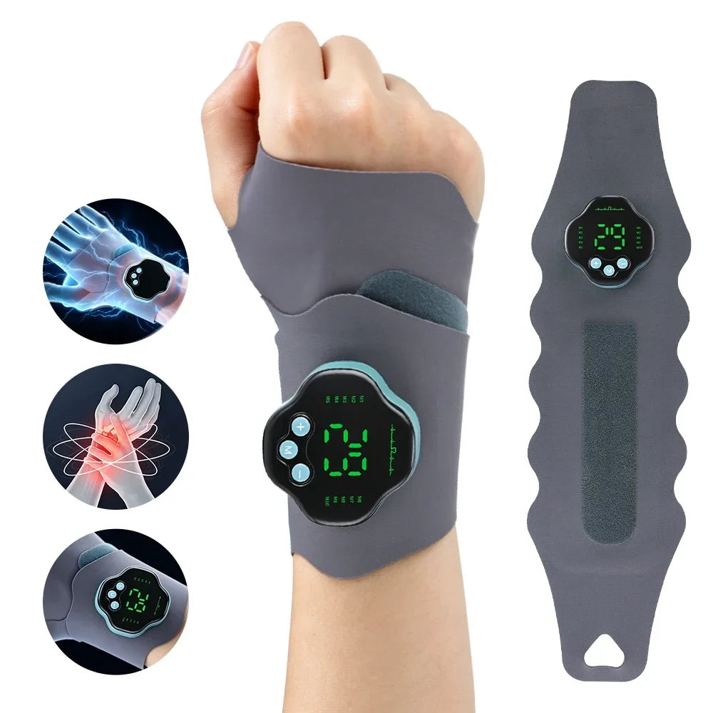 EMS Microcurrent Wrist Massager – 10 Modes & 29 Levels