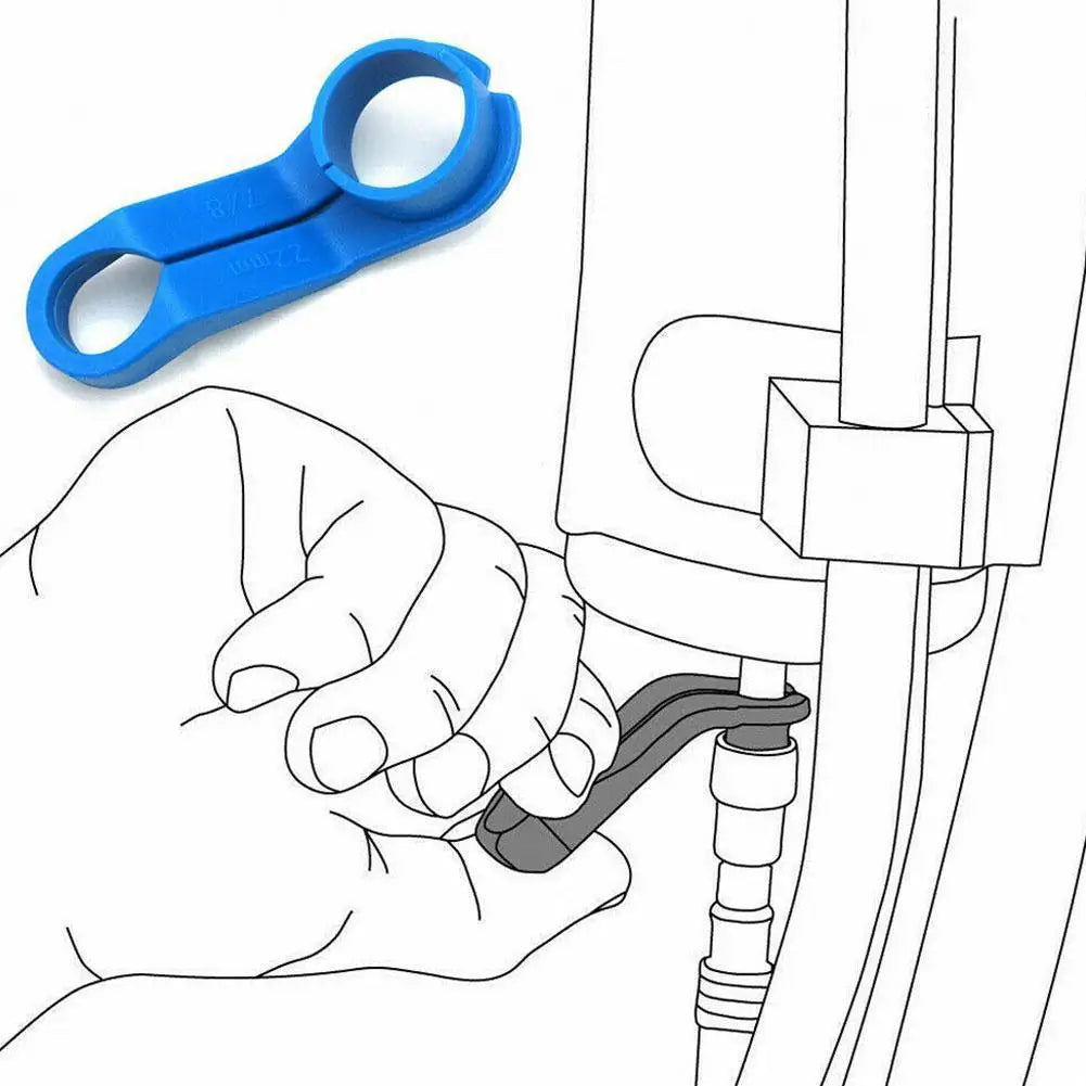 7-Piece Fuel Line & A/C Pipe Quick Disconnect Tool Set