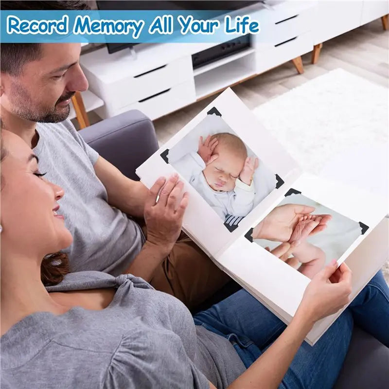A36T- Photo Corners Self Adhesive Acid Picture Scrapbooking DIY