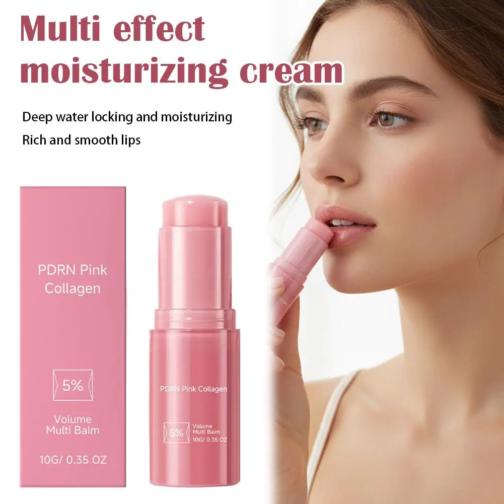 Pink Collagen Multi Balm Stick – Hydration & Lifting