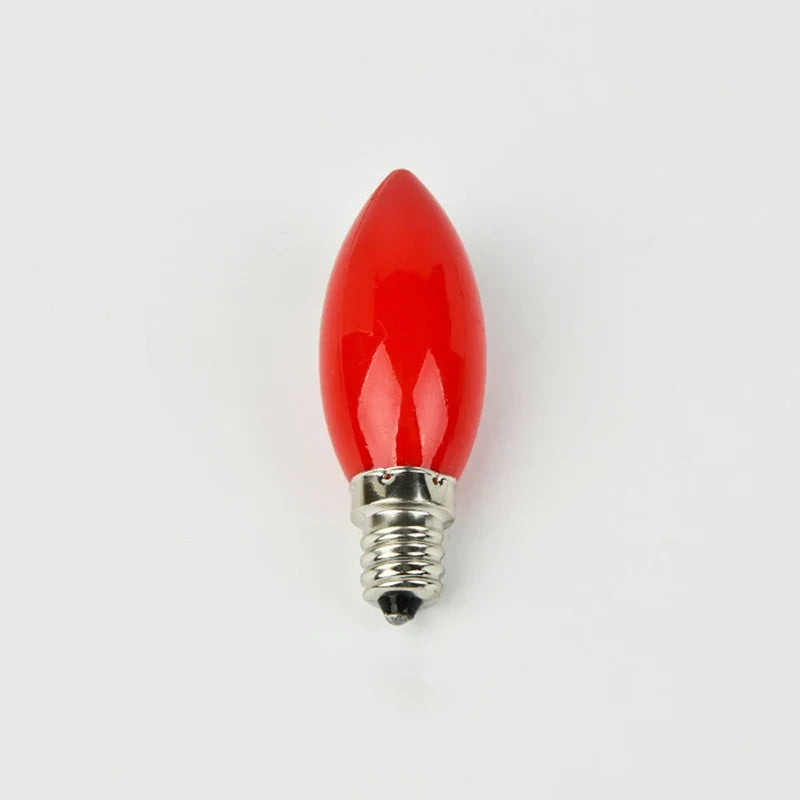 LED Altar Candle Bulb E12/E14 Red Temple Decorative Lamp