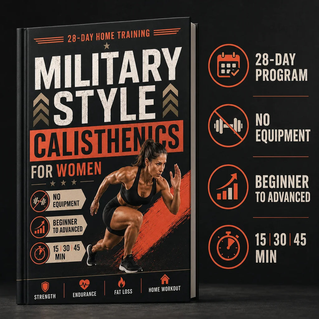Military Calisthenics Women 28 Day Home Workout Program No Equipment