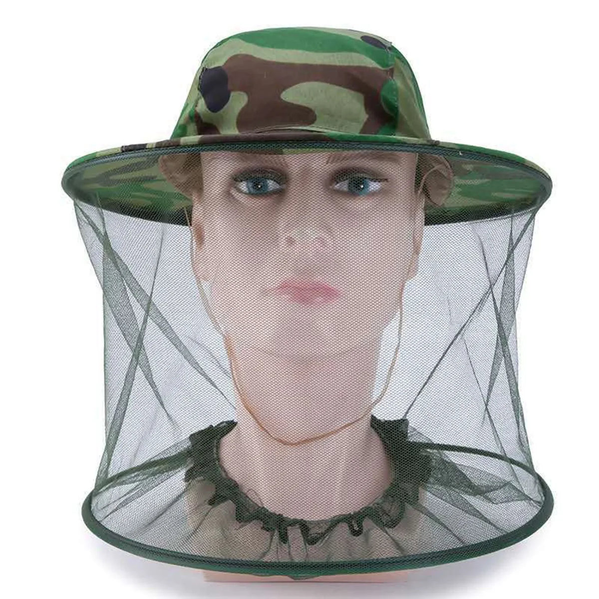 Bug Net Hat with Drawstring | Fishing, Hiking & Gardening