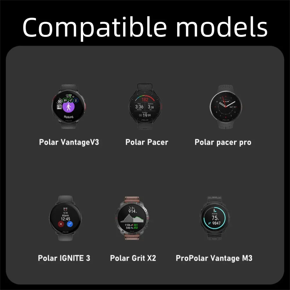 Magnetic USB-C Charger for Polar Pacer, Ignite 3, Vantage V3/M3