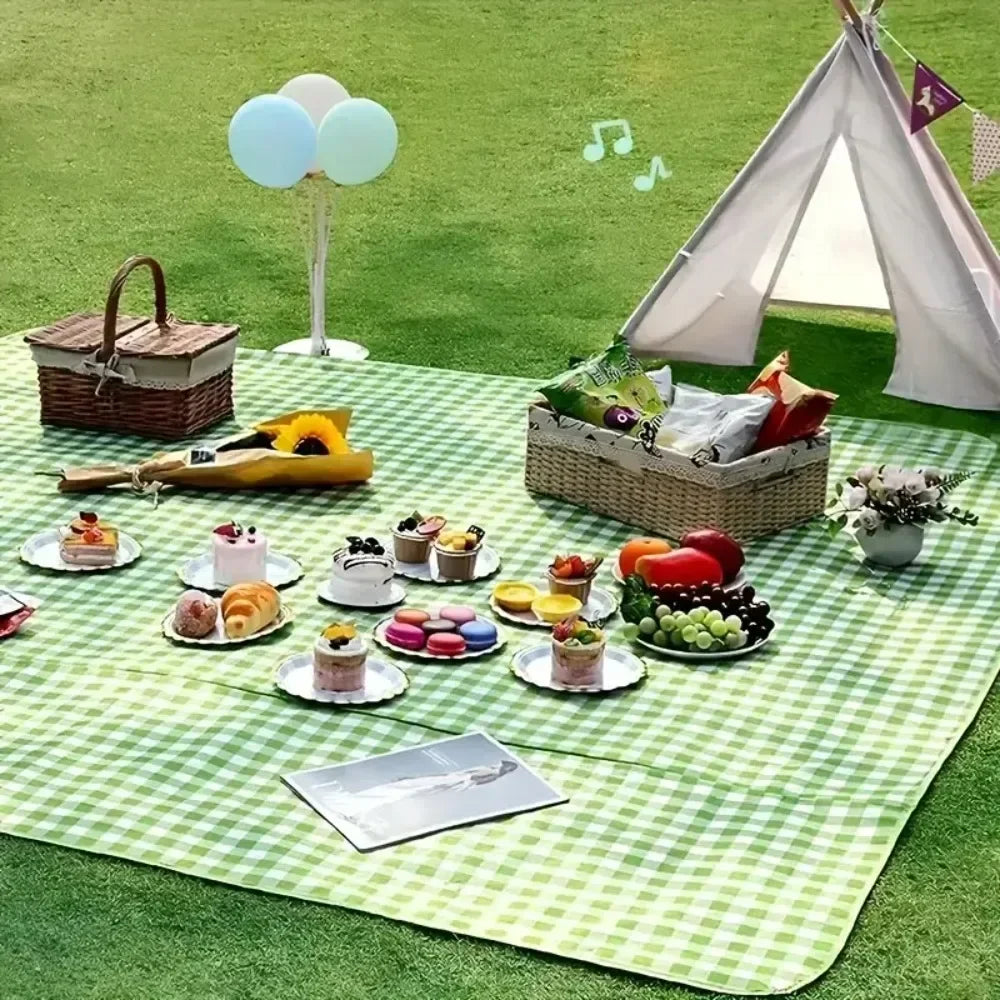 Waterproof Oversized Picnic Blanket with Carrying Strap | 1-2 Pack