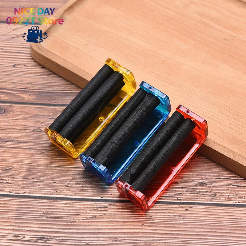 1 2 Easy Manual Cigarette Tobacco Roller Maker Rolling Machine Clear