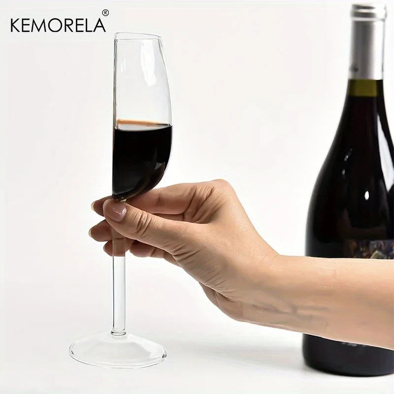 European Novelty Wine & Champagne Glass Set | KEMORELA 1/2 PCS
