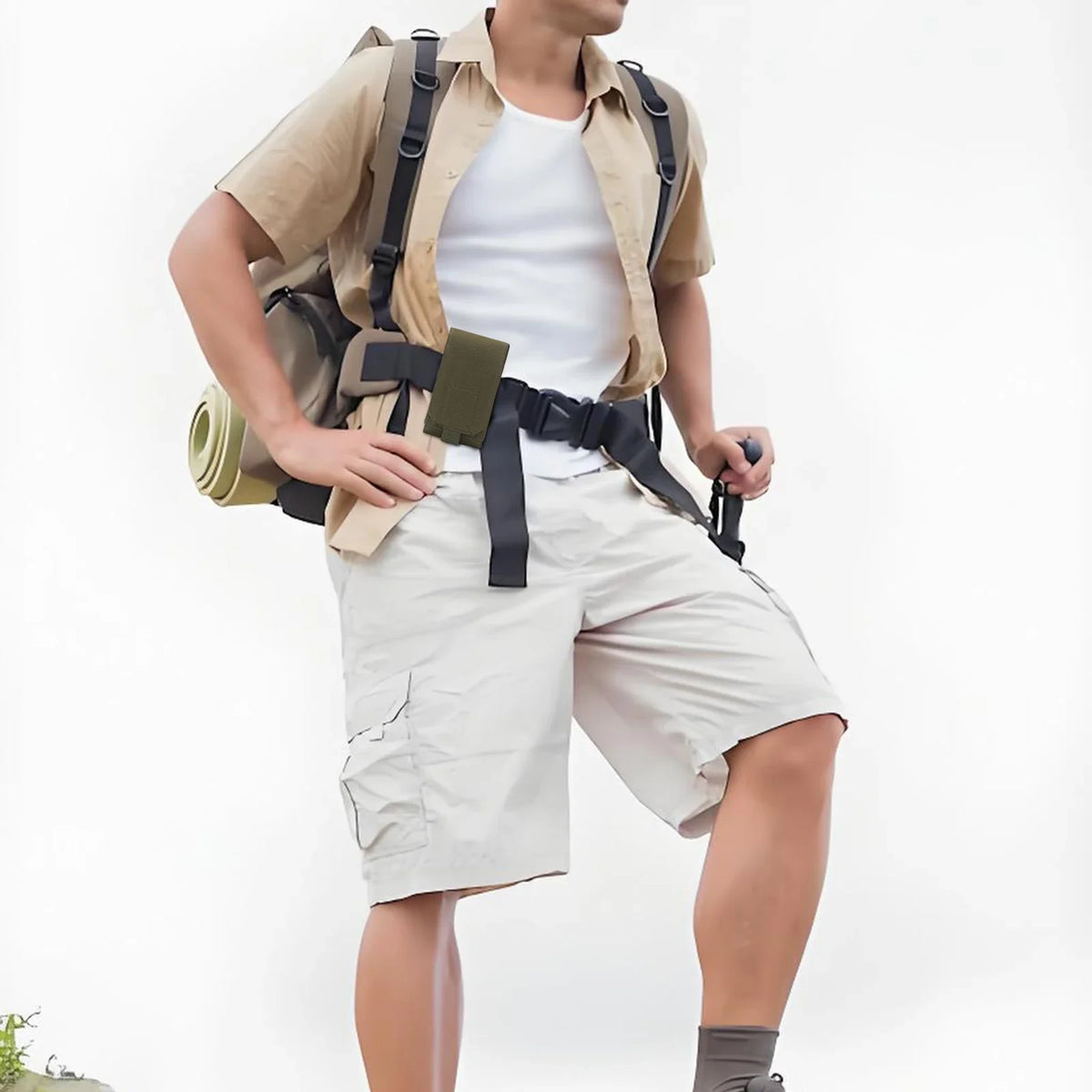 Sports Phone Belt Bag | Invisible Waist Pack for Running