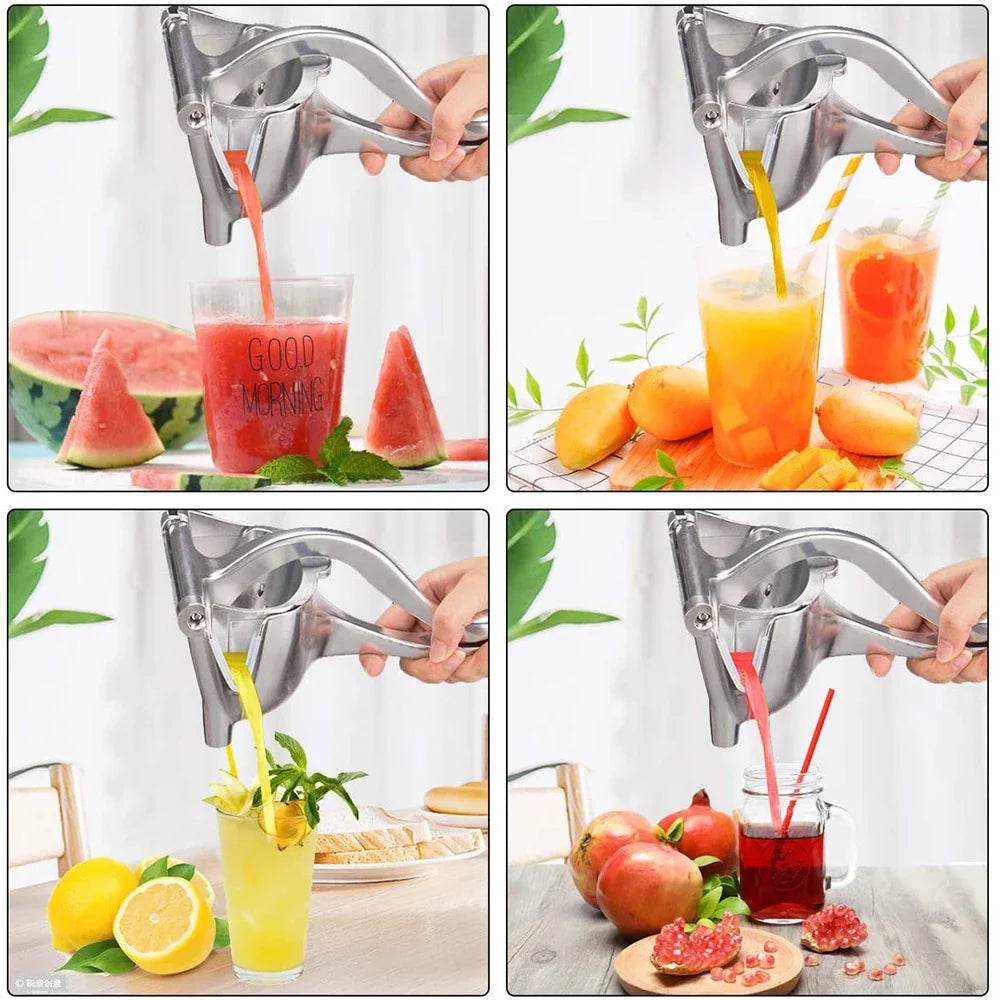 Aluminum Alloy Manual Hand Press Juicer – Citrus & Pomegranate