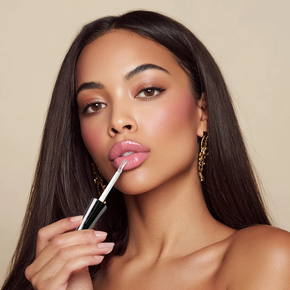 Lakerain Lip Plumper Gloss – Moisturizing, Fragrance Free, 6 Shades