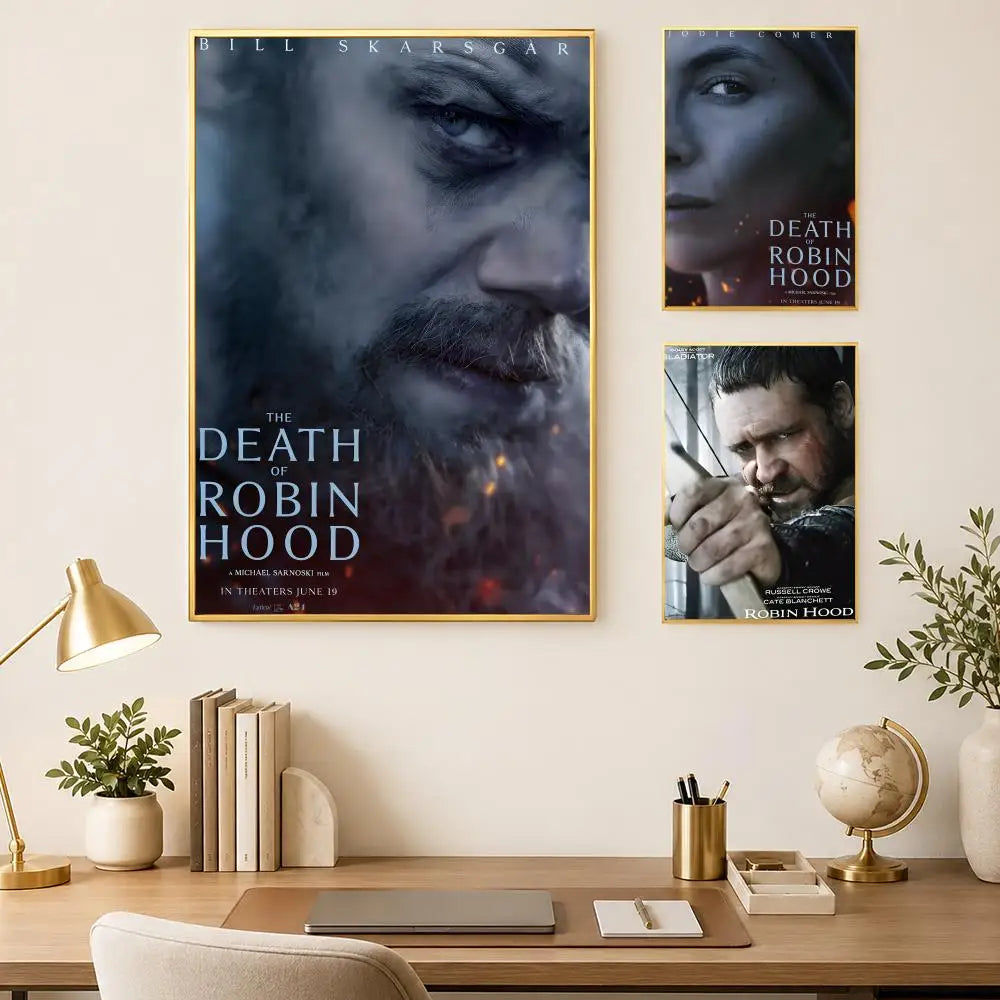 Death of Robin Hood Movie Poster – HD Self-Stick PVC Wall Art