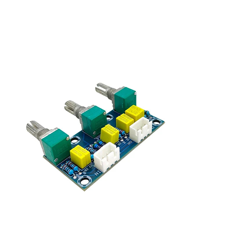 Passive Tone Control PCB Board – 2-Channel Bass & Treble Module