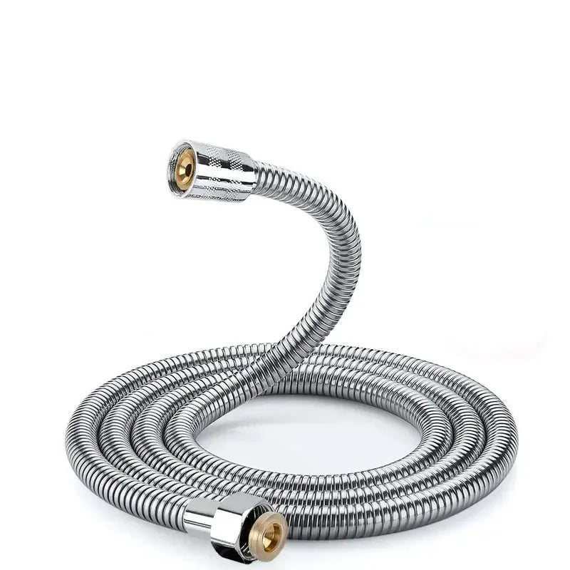 2M Stainless Steel Shower Hose Extension Tube | Bathroom Accessory