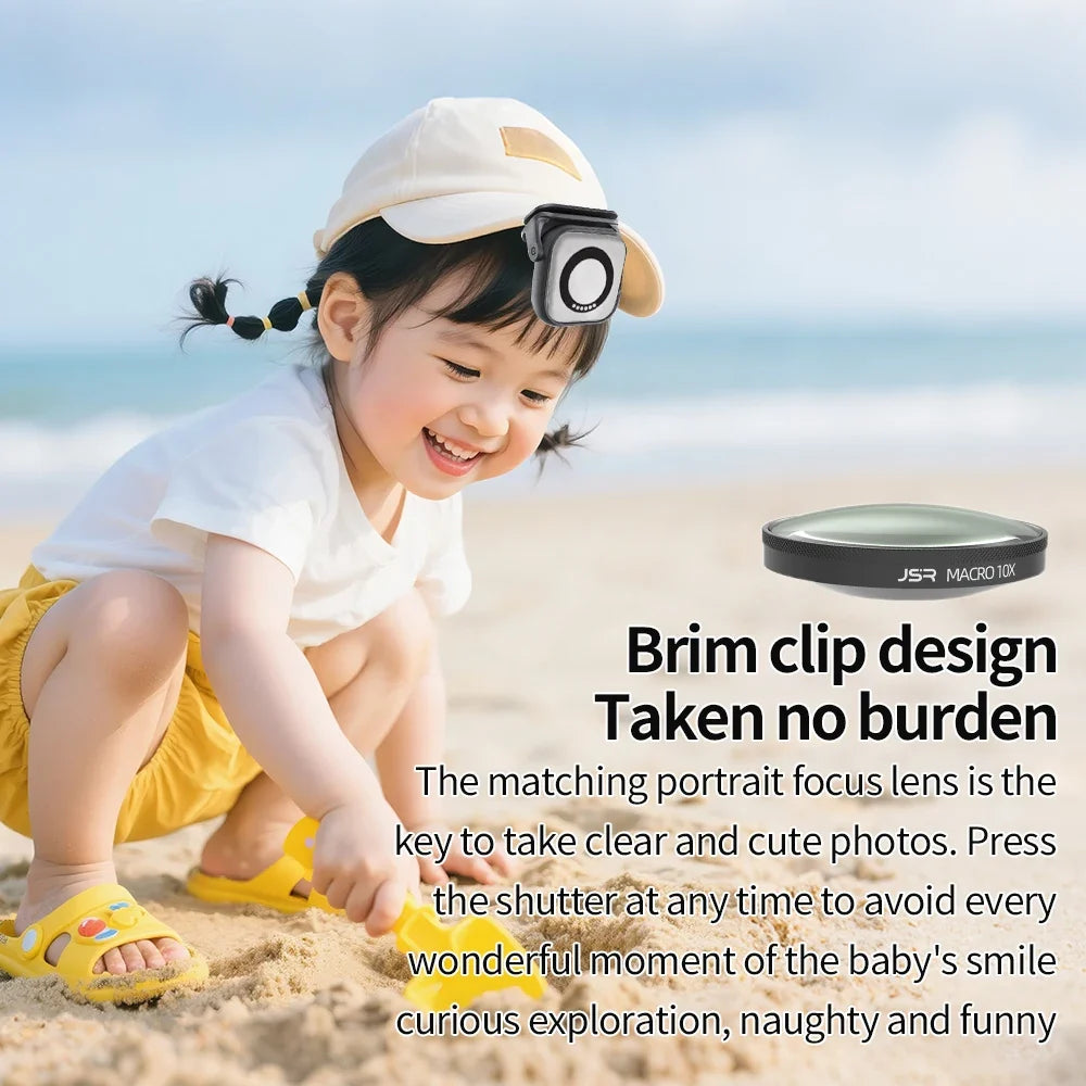 DJI OSMO Nano 10X Macro Lens Clip | Portrait Filter Accessory