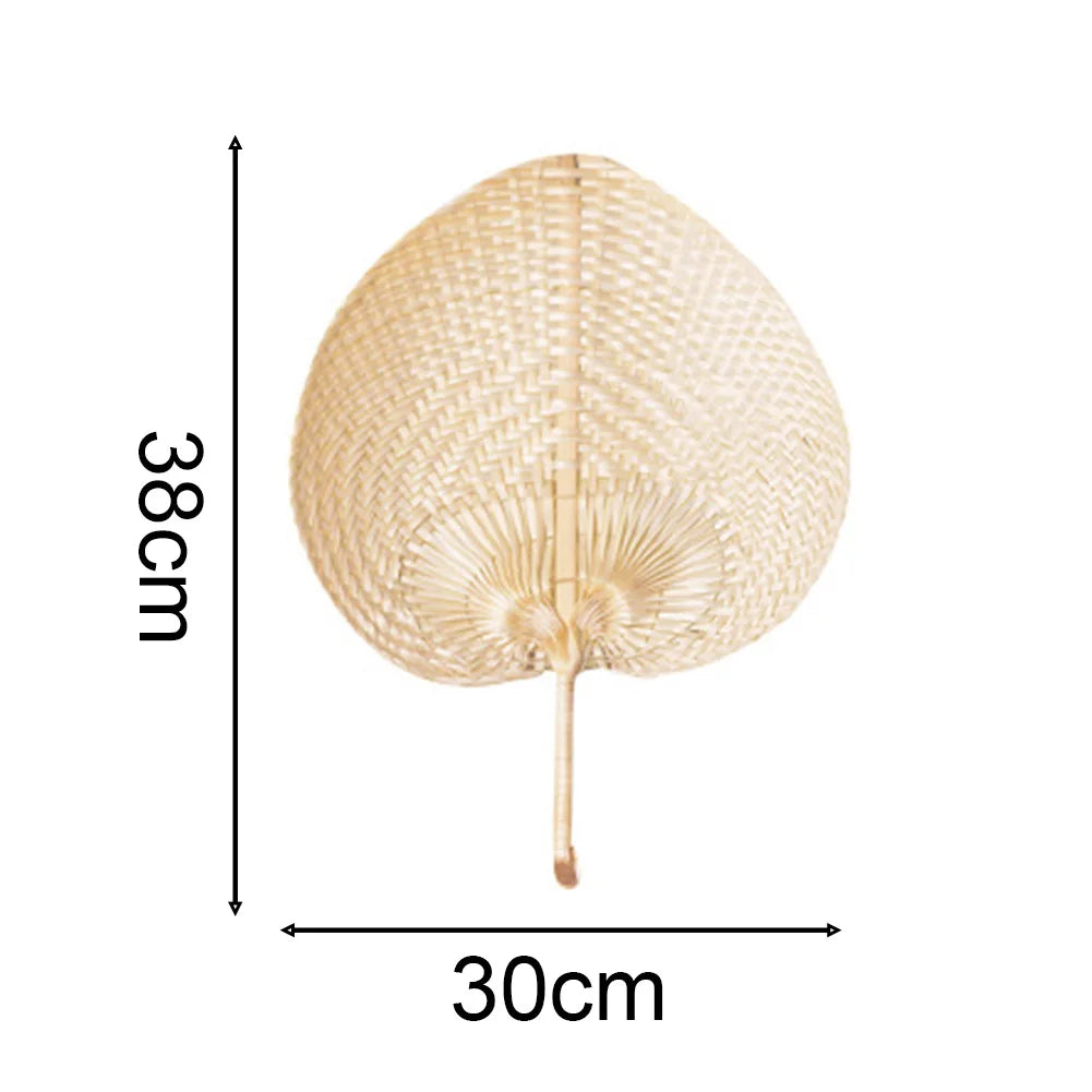 Chinese Pure Hand Woven Craft Fan Summer Mosquito Repellent Natural