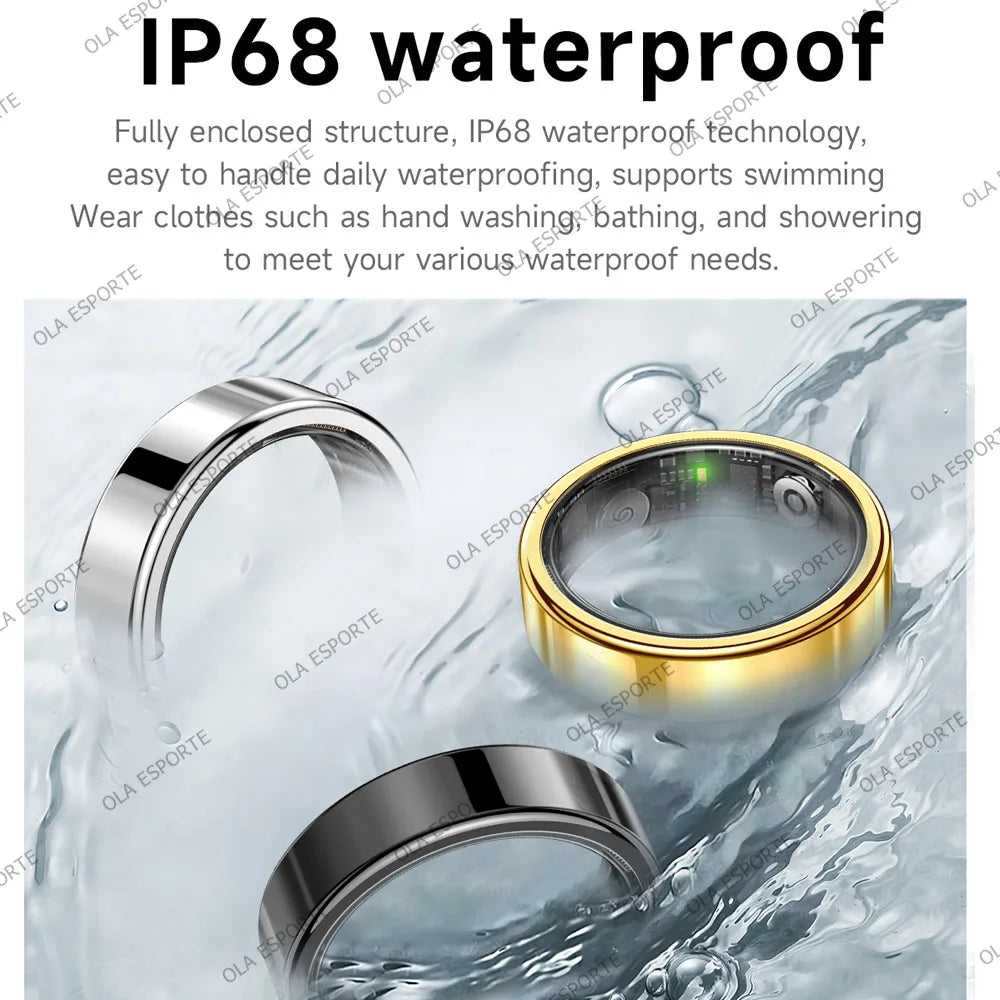 R10 Smart Ring Charging Box Men Women Health Sleep Blood Pressure