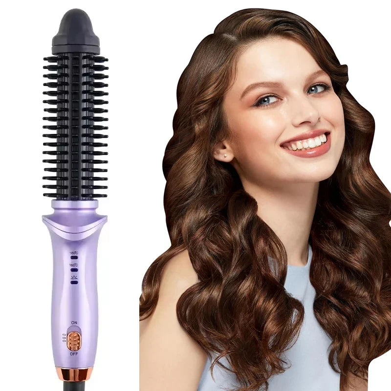 2-in-1 Ceramic Curling Iron & Hair Straightener Twist Set