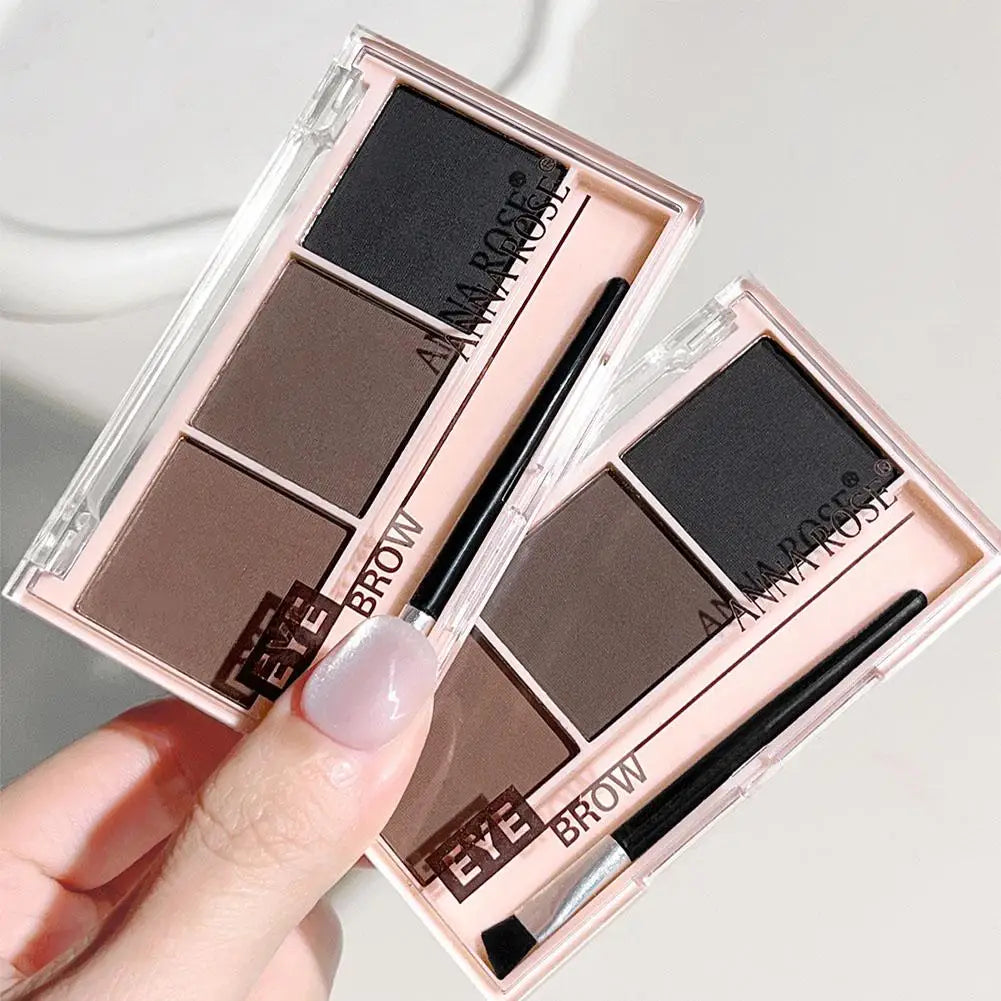 3-Color 3D Eyebrow Powder – Waterproof & Long-Lasting