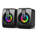 Ballena USB Stereo Computer Speakers with Microphone 2.0