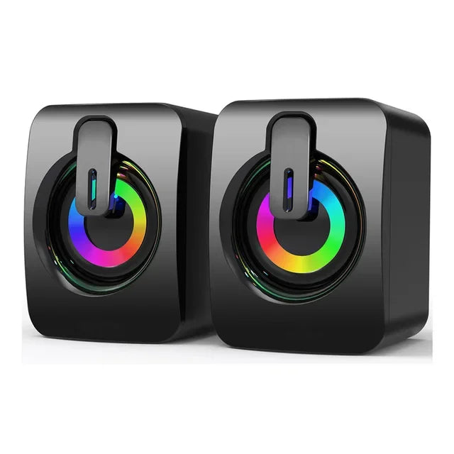 Ballena USB Stereo Computer Speakers with Microphone 2.0