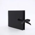 DIY Scrapbook Photo Album – 30-Page Black Card Memory Book