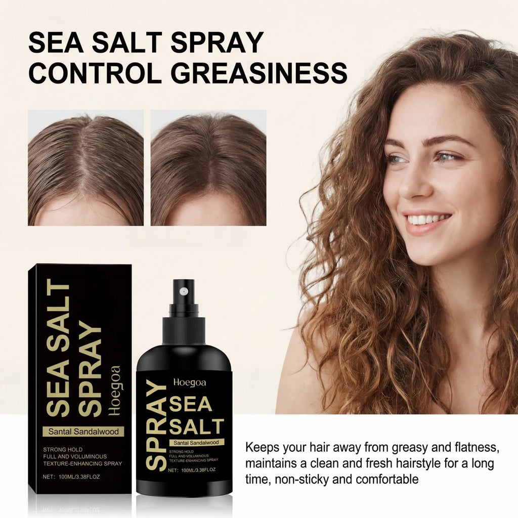 Sea Salt Texturizing Hair Spray – Beach Waves & Volume 100ml