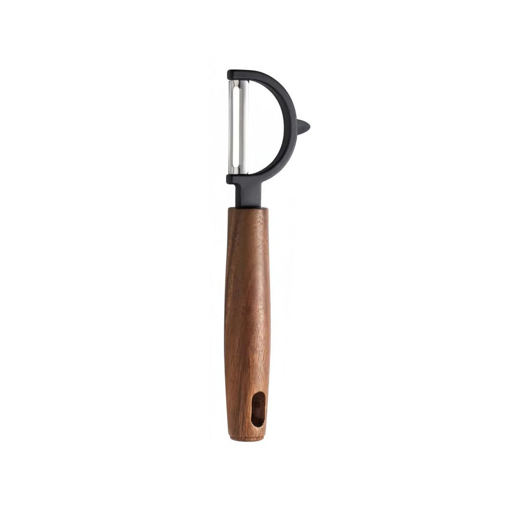 Stainless Steel Y/P Vegetable Peeler – Acacia Wood Handle