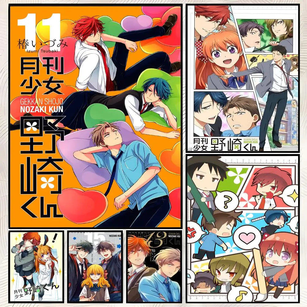 Monthly Girls' Nozaki-kun HD Self-Stick Anime Wall Poster