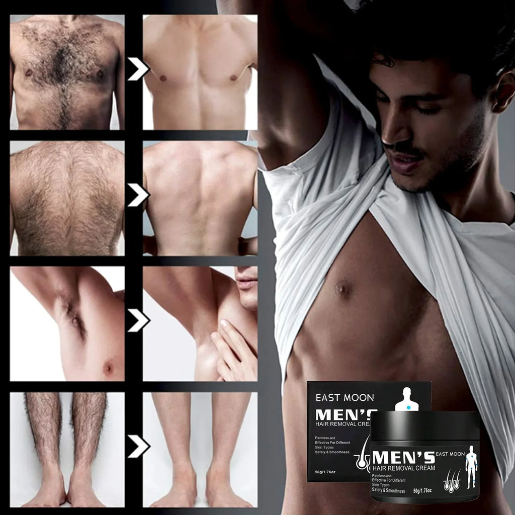 Men's Aloe Hair Removal Cream – Smooth & Nourishing 50g