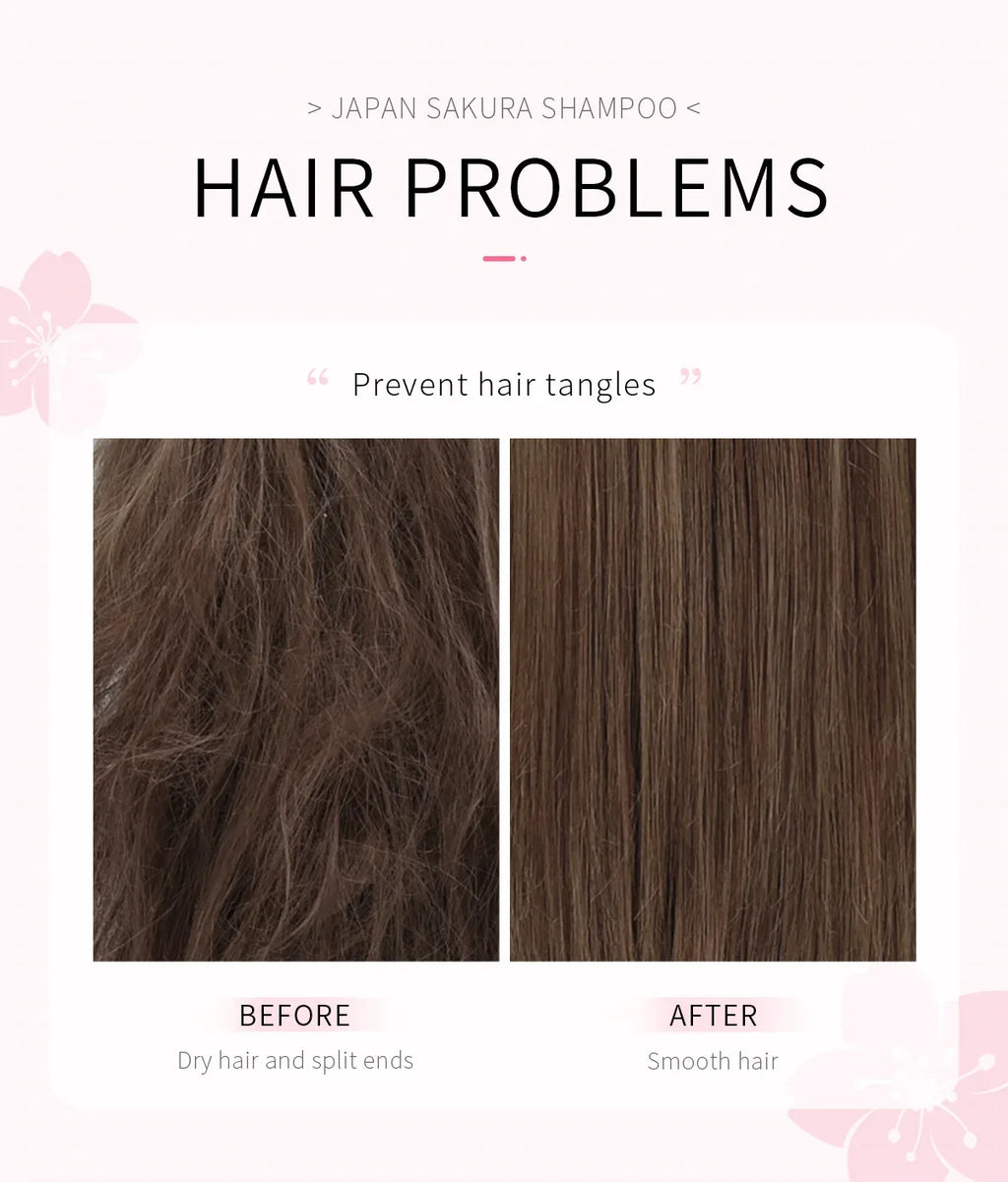 LAIKOU Sakura Shampoo & Conditioner – Oil Control & Repair