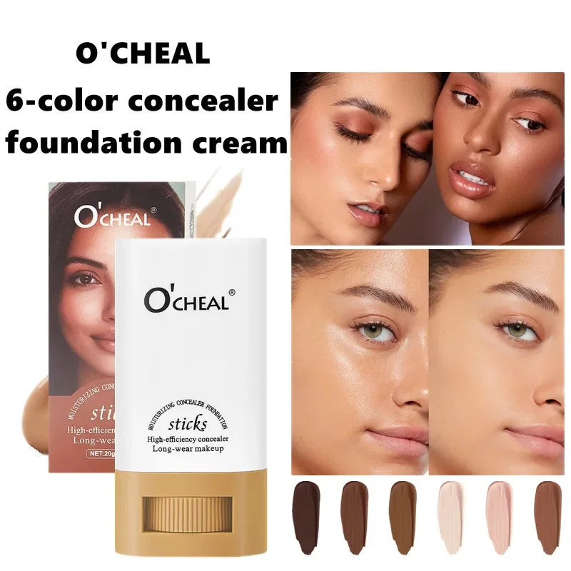 OCHEAL Waterproof Concealer Foundation Stick – Natural Finish