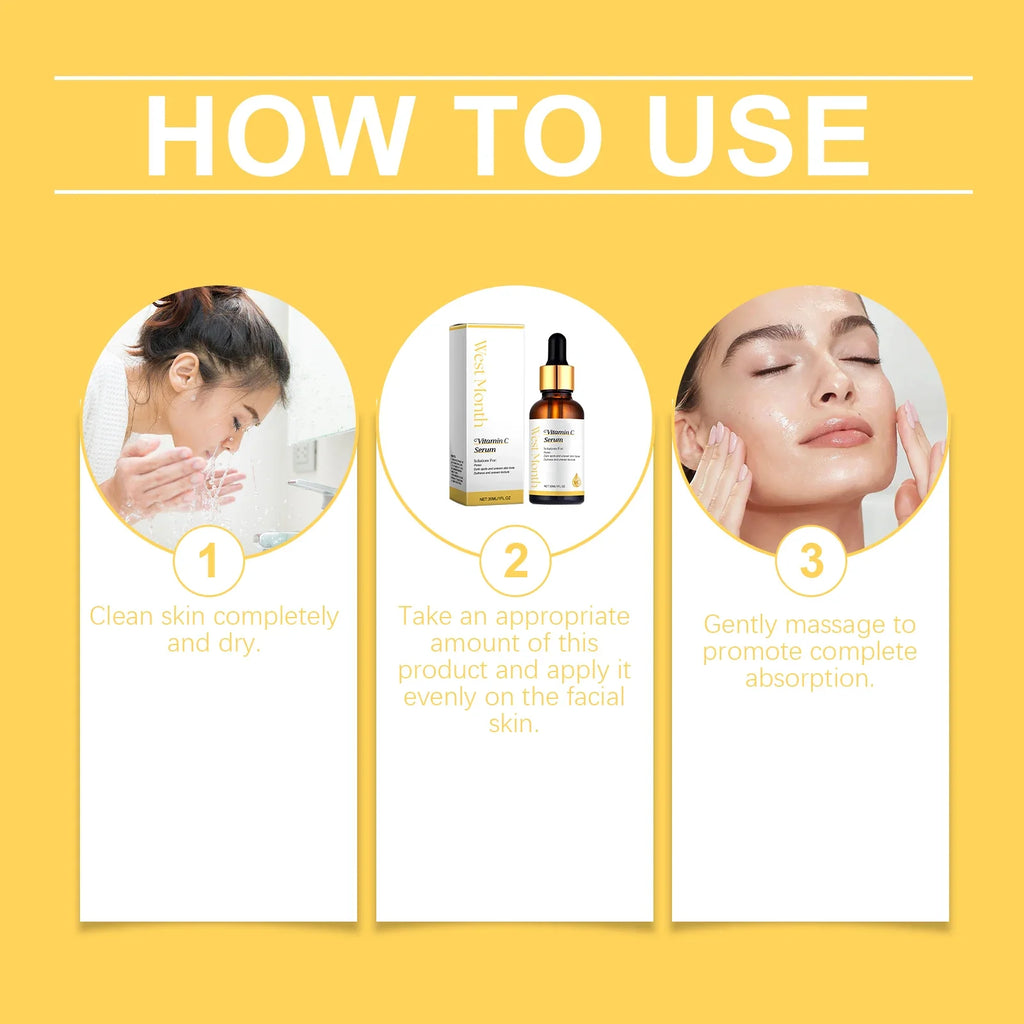 WEST MONTH Vitamin C Brightening Face Serum 30ml