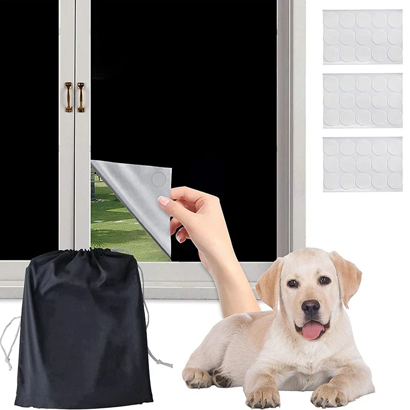 Self-Adhesive Pleated Blinds – Half Blackout Window Shades