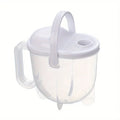 Rice Washer Hand-free Washing Basin Sieve Plastic Panning Basket