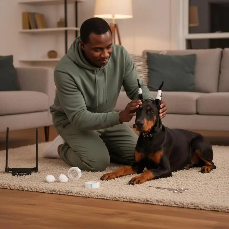 Doberman Dog Ear Stand Support Tool – Adjustable & Durable