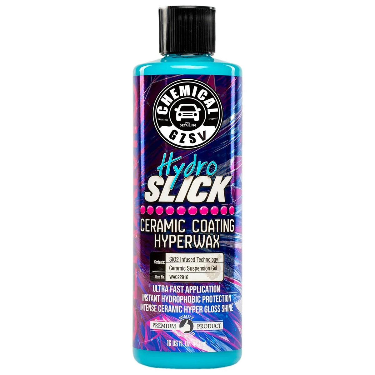 HydroSlick SiO2 Ceramic Hyperwax | Intense Gloss Car Coating