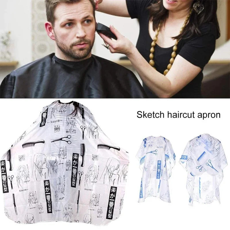 Waterproof Barber Cape | Professional Salon Hair Cutting Gown
