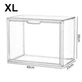 Transparent Acrylic Desktop Display Cabinet – Dustproof Storage