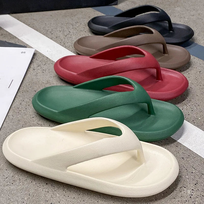 JPNTKY Men's Summer Flip Flops – Lightweight Beach Sandals