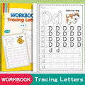 32 Pages Alphabet Tracing Workbook Kids Ages 3-6 Preschool