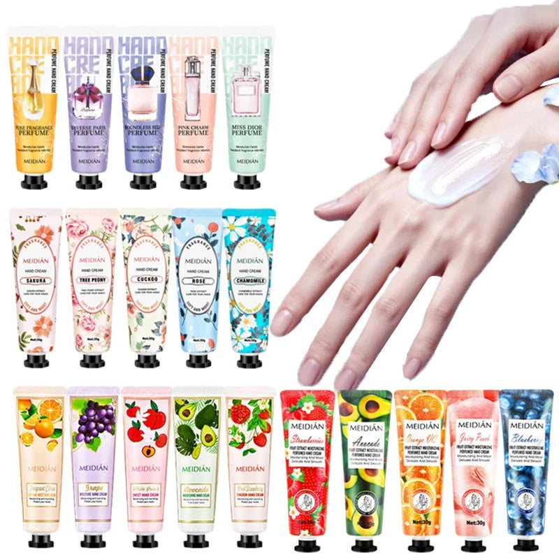 5-Pack Moisturizing Hand Cream Set – Hydrating & Fragrant