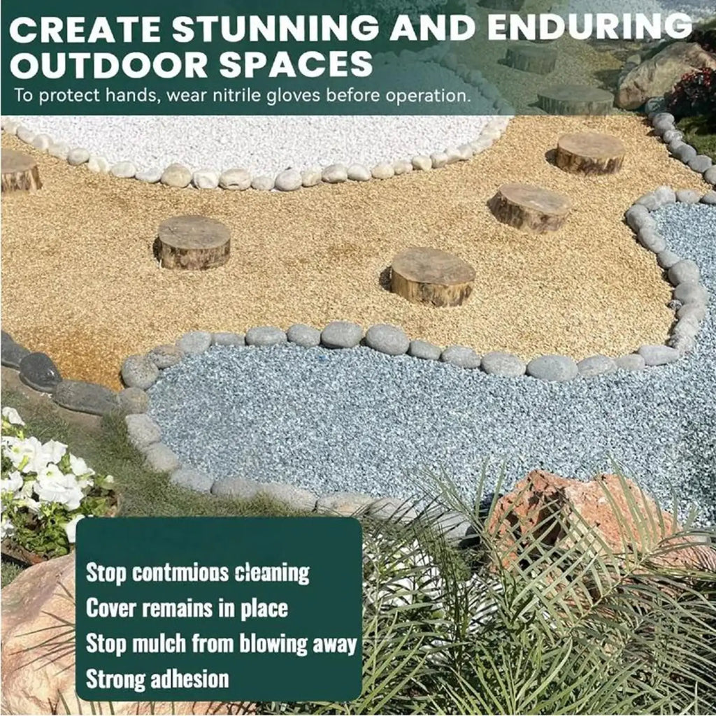 Rock Glue 64 oz – Strong Landscape Stone & Gravel Adhesive