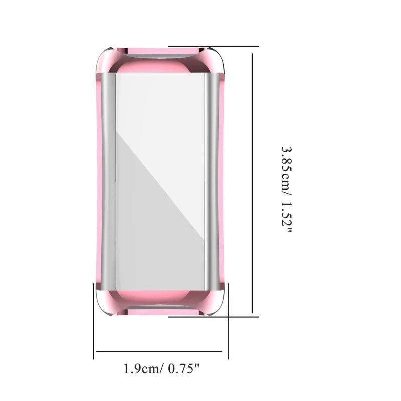 TPU Case for Fitbit Inspire 2 & 3 – Waterproof Screen Protector