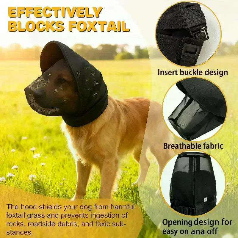 Dog Protective Face Mask – Soft Breathable Mouth Cover