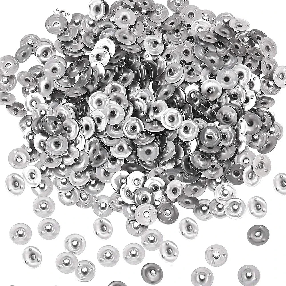500-Pc Metal Candle Wick Sustainer Tabs | DIY Candle Making Kit