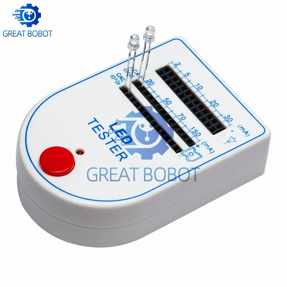 Mini LED Tester Box 2–150mA | LED Bulb & Diode Tester Device