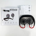 Portable Neck Fan – Hands-Free USB Rechargeable Cooling Fan