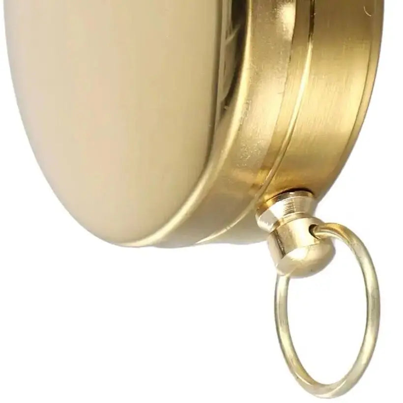 Brass Pocket Compass – Glow in Dark Vintage Navigation Tool