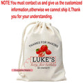Personalized Strawberry Birthday Gift Bags | 5pcs Party Favors